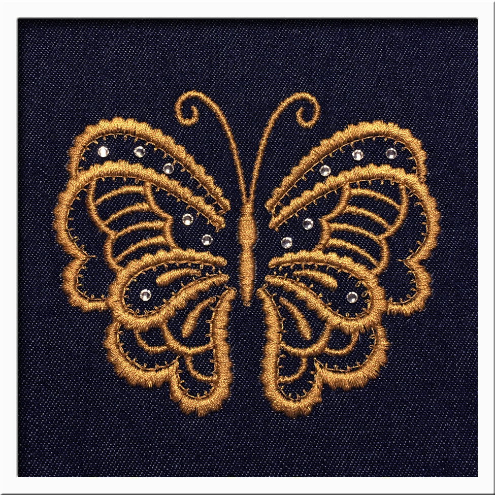 Butterfly One Color [4x4 & 5x7} 11319 Machine Embroidery Designs