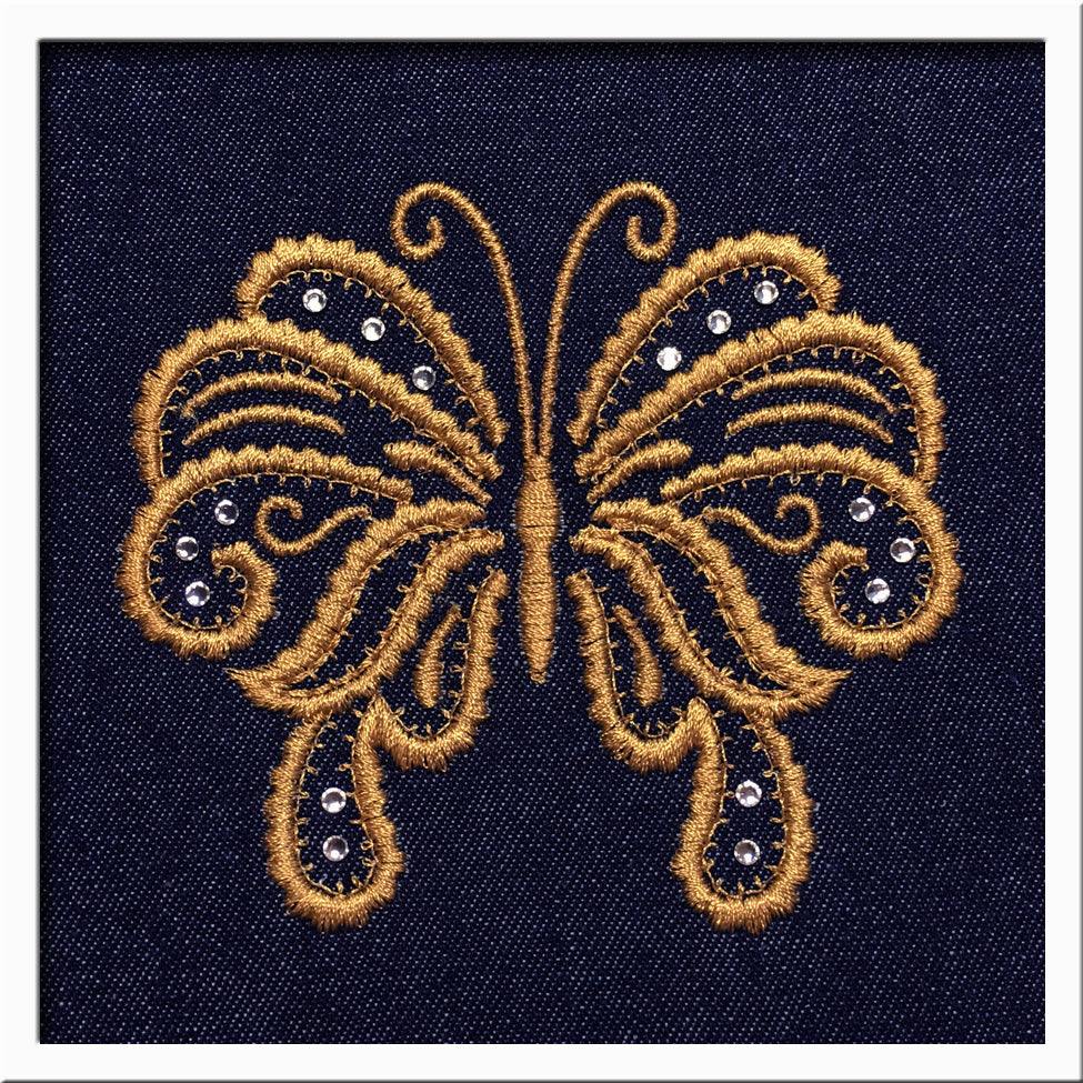 Butterfly One Color [4x4 & 5x7} 11319 Machine Embroidery Designs