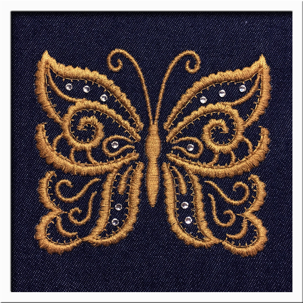 Butterfly One Color [4x4 & 5x7} 11319 Machine Embroidery Designs