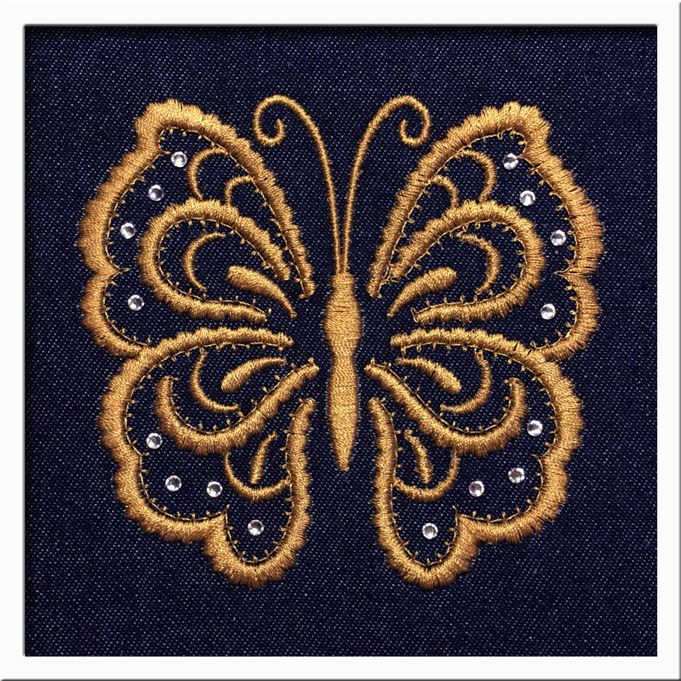 Butterfly One Color [4x4 & 5x7} 11319 Machine Embroidery Designs