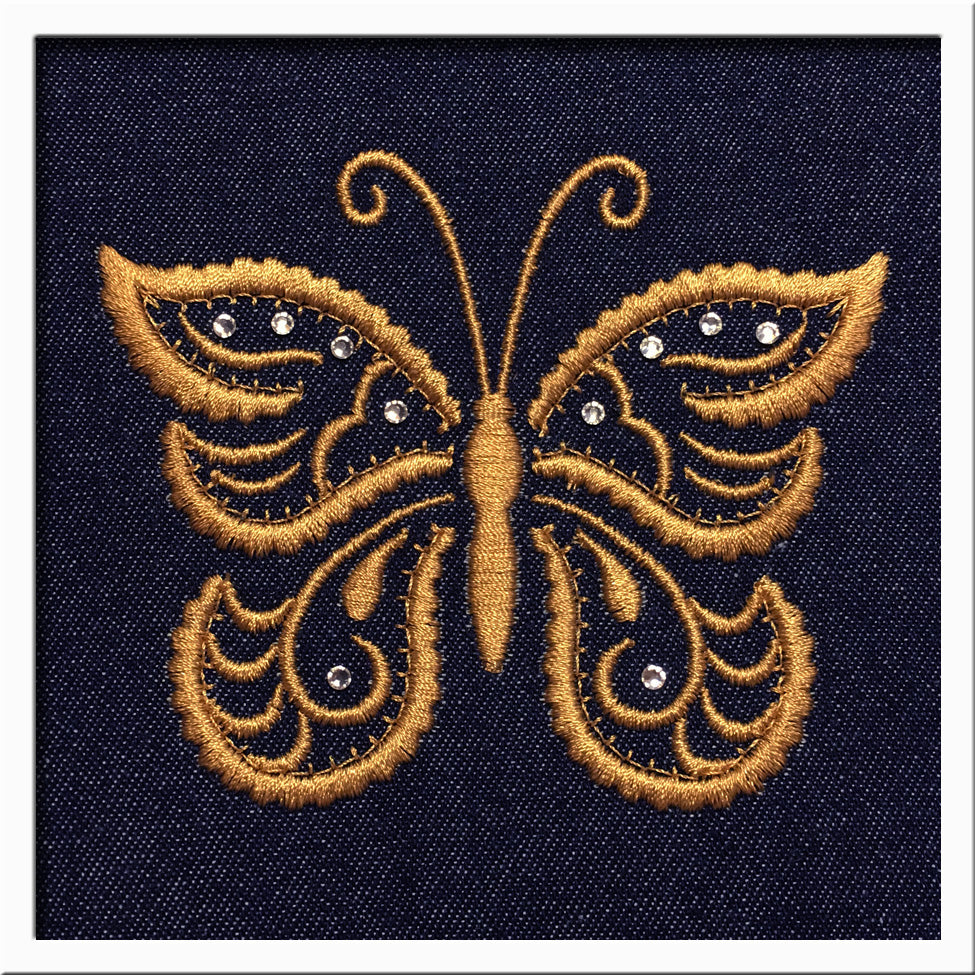 Butterfly One Color [4x4 & 5x7} 11319 Machine Embroidery Designs