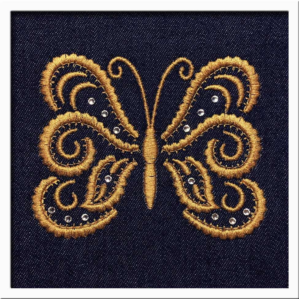 Butterfly One Color [4x4 & 5x7} 11319 Machine Embroidery Designs