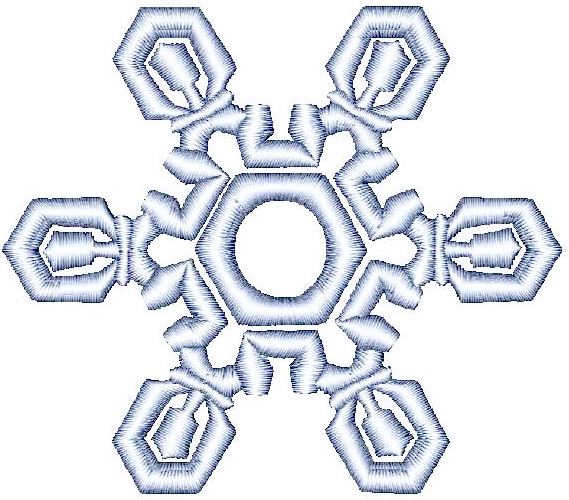 Amazing Snowflakes Machine Embroidery Designs # 10651
