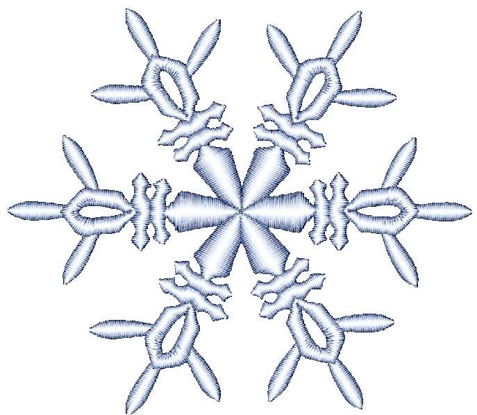 Amazing Snowflakes Machine Embroidery Designs # 10651