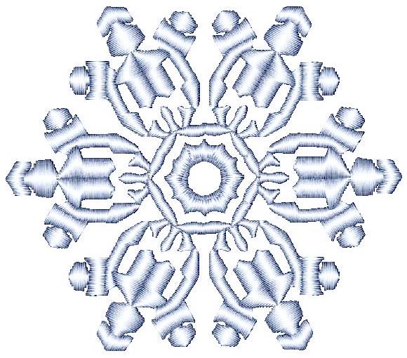 Amazing Snowflakes Machine Embroidery Designs # 10651