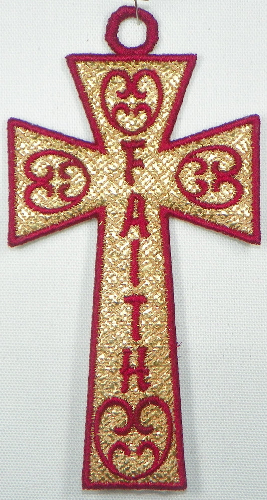 Mylar Crosses 11132 Machine Embroidery Designs