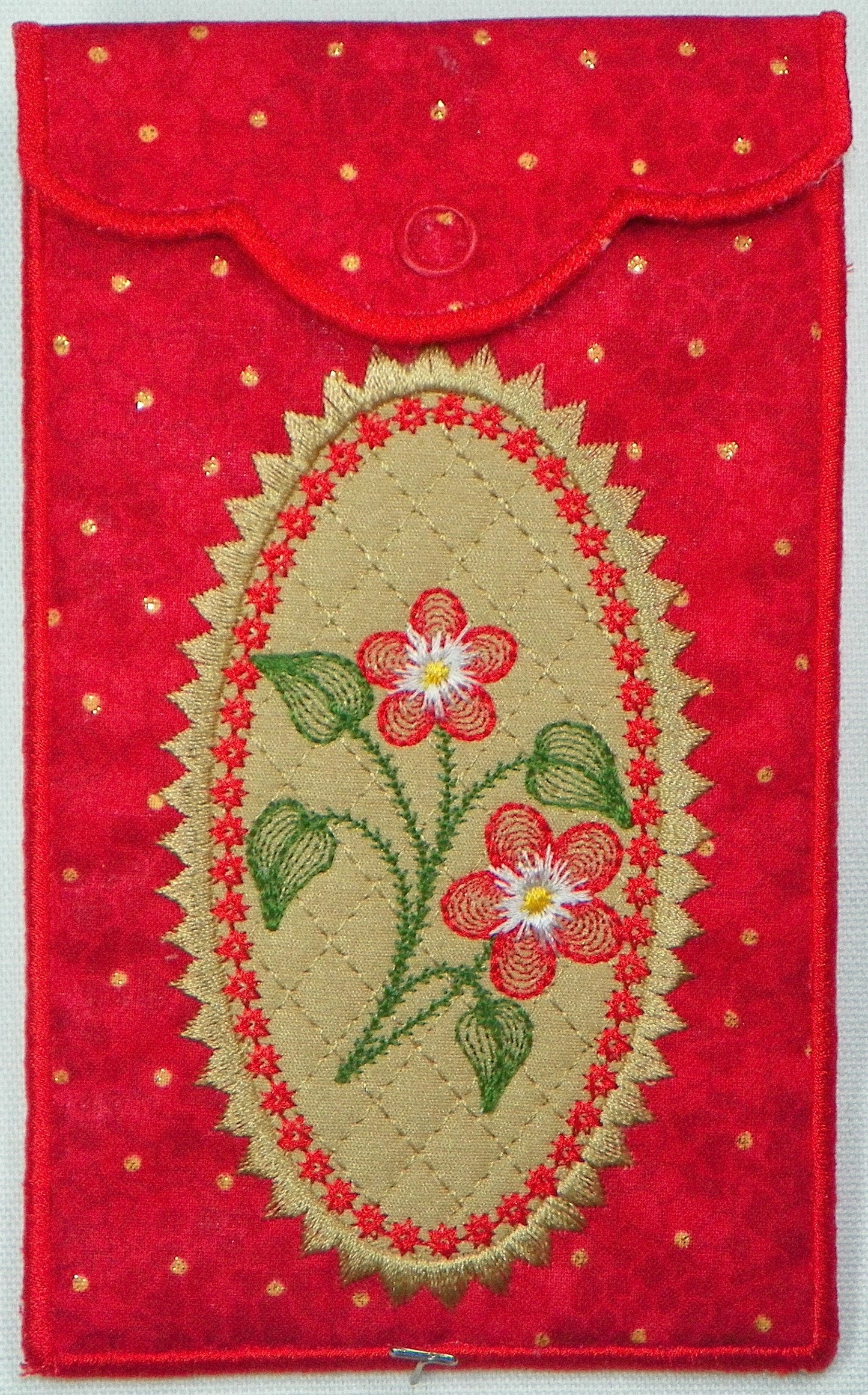 Blooming Eyeglasses Case In-The-Hoop ATWS-10174