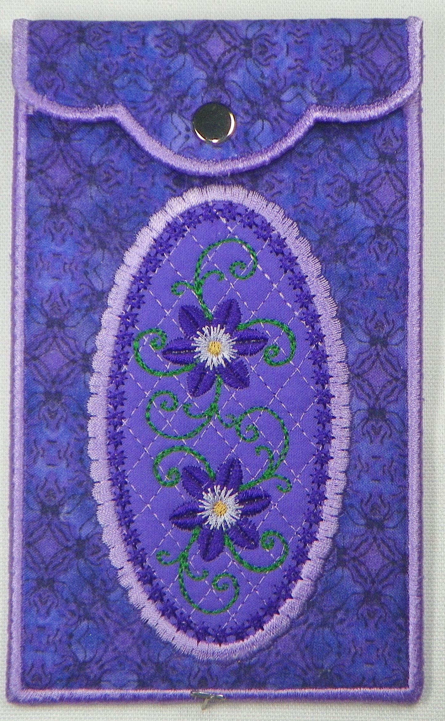 Blooming Eyeglasses Case In-The-Hoop ATWS-10174