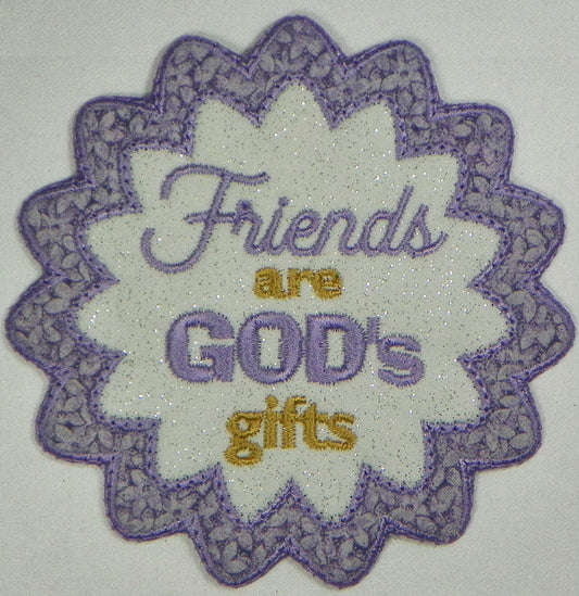 Friends FreeStanding Applique Projects ATWS-10331