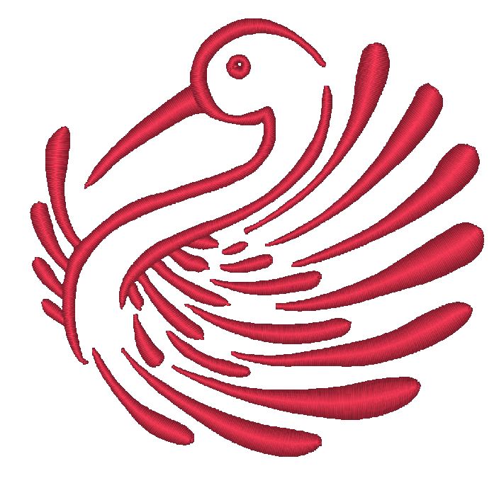 Fantasy Bird Circles-4x4-NLS 11808 Machine Embroidery Designs