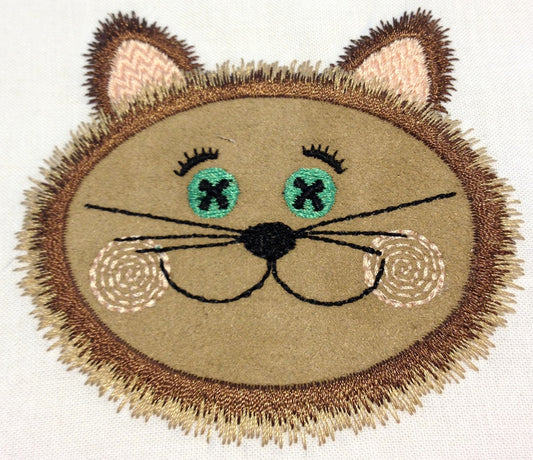 Animal Applique Faces ATWS-10370