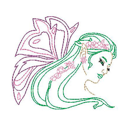 Colorline Fairies ATWS-10302