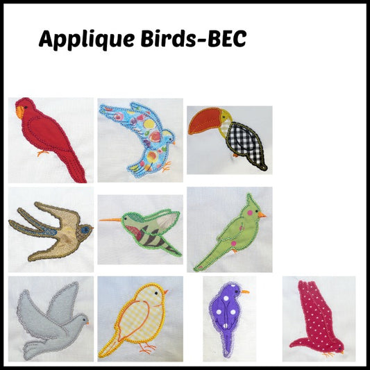 Applique Birds ATWS-10011