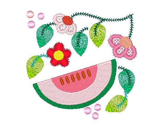 Jacobean Fruits 11390 Machine Embroidery Designs