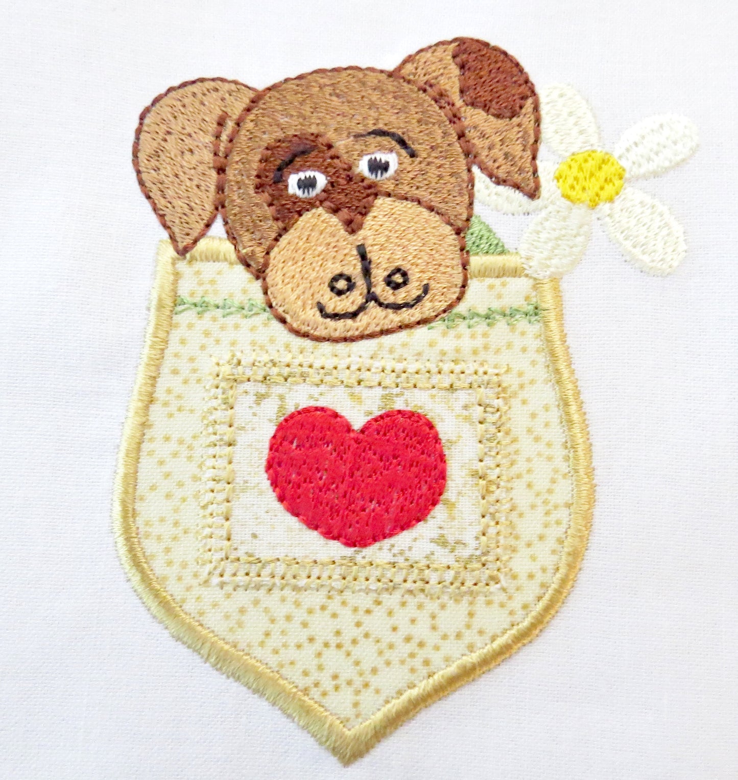 Applique Pocket Puppies ATWS-10348