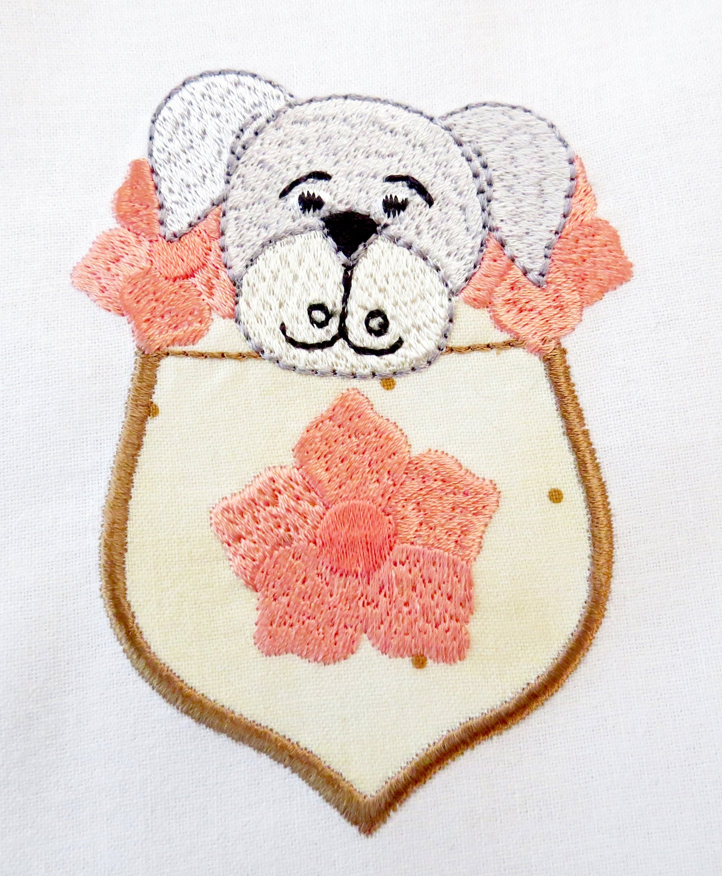 Applique Pocket Puppies ATWS-10348