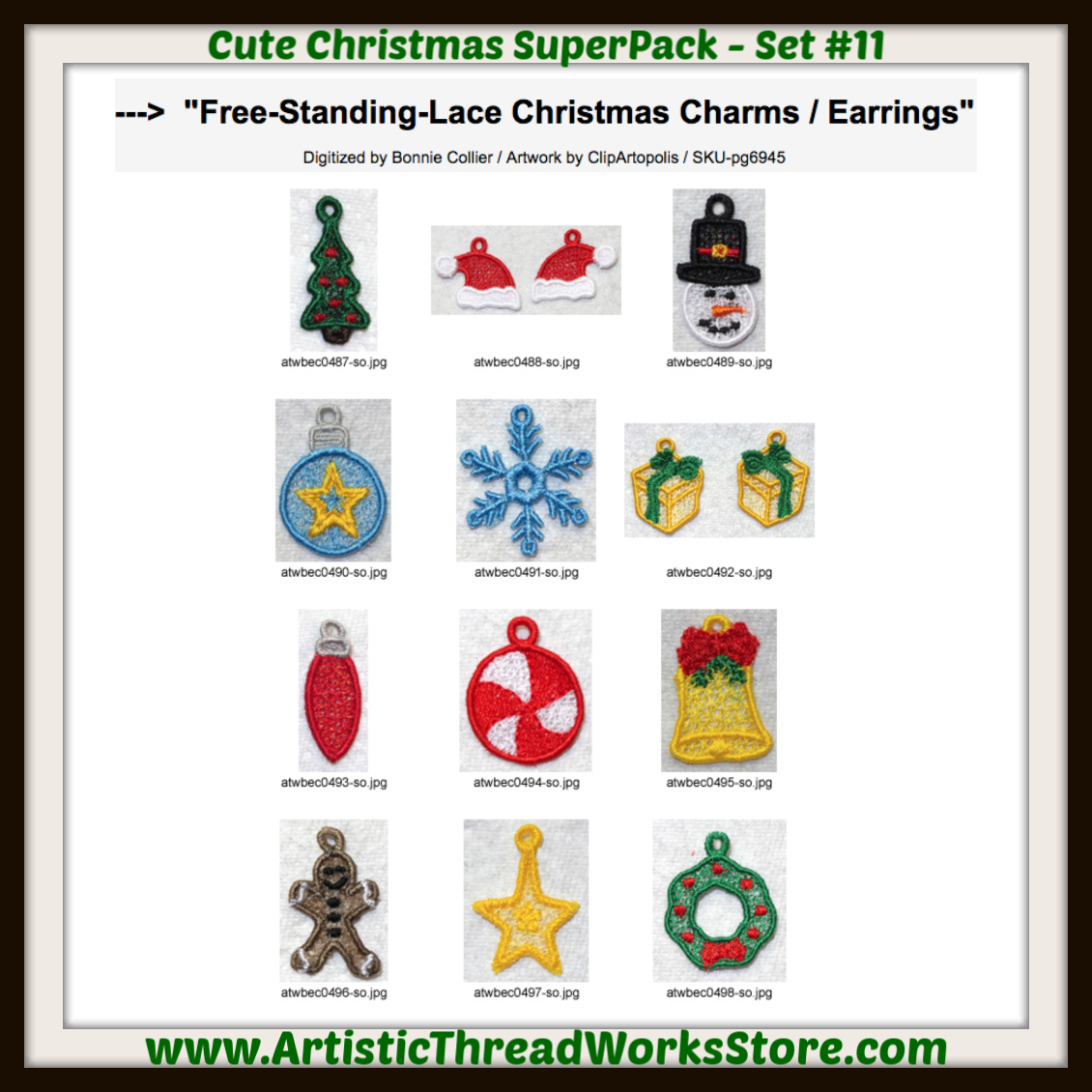 Cute Christmas SuperPack ATWP-10045