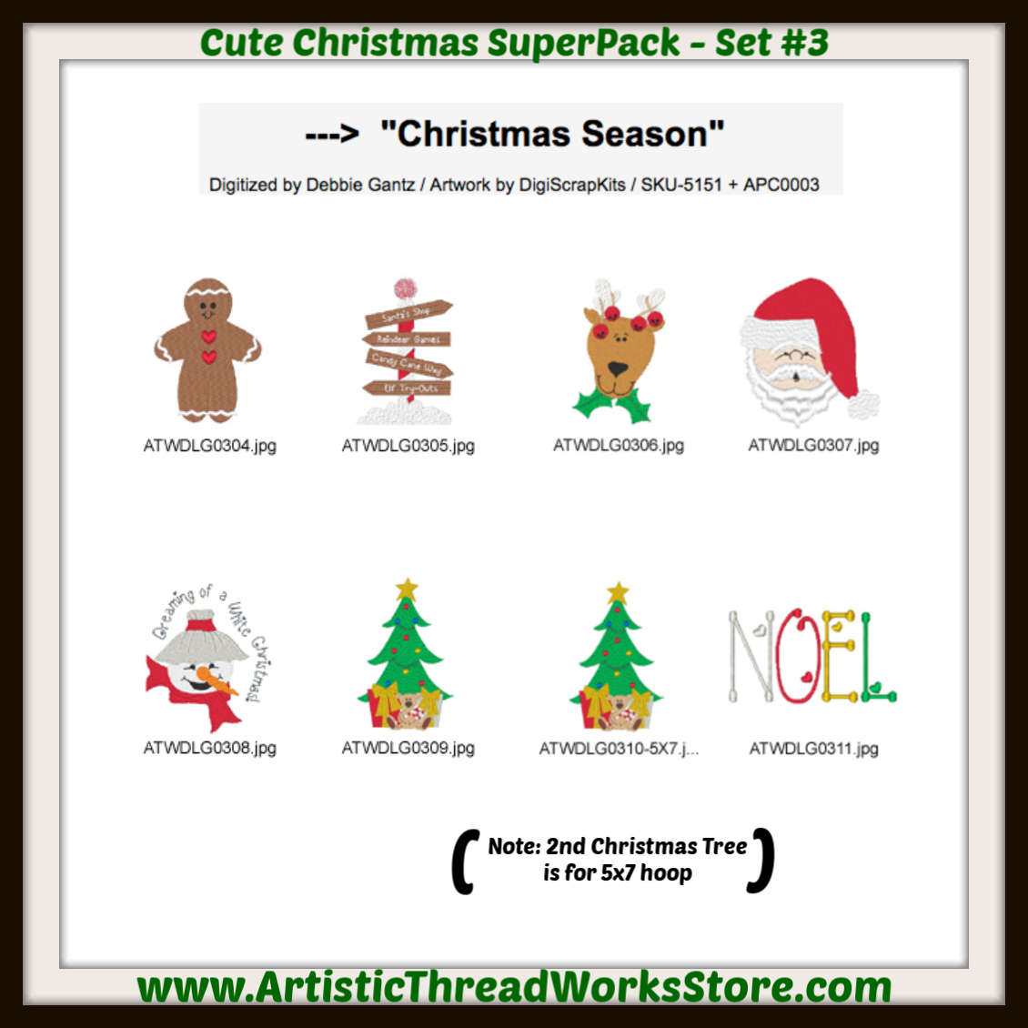 Cute Christmas SuperPack ATWP-10045