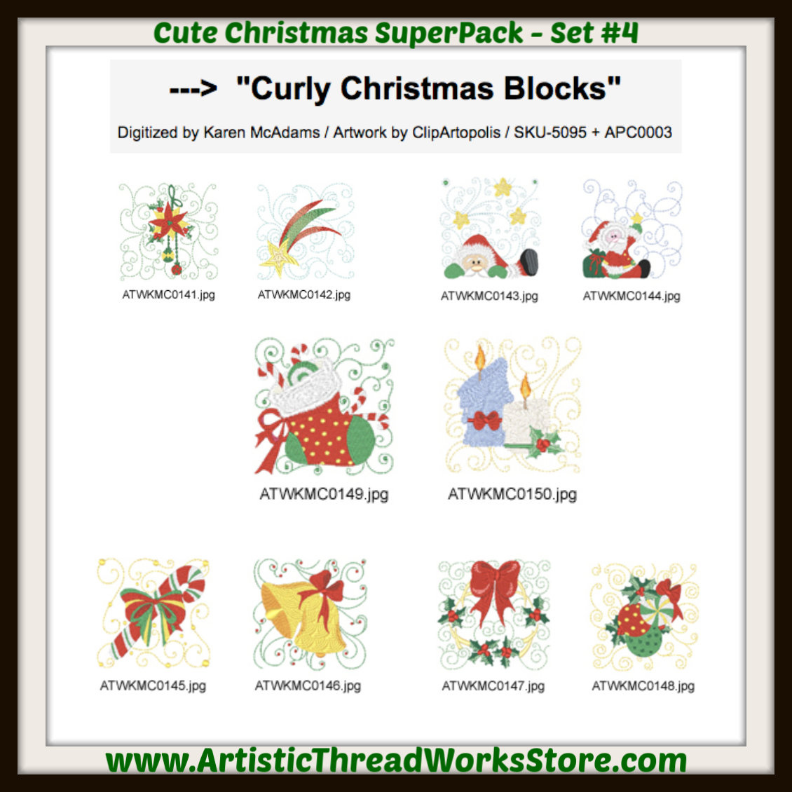 Cute Christmas SuperPack ATWP-10045