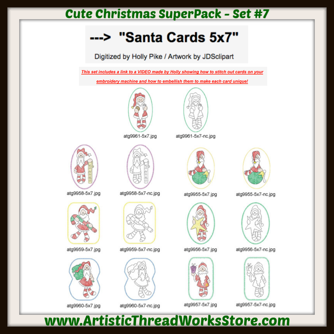 Cute Christmas SuperPack ATWP-10045