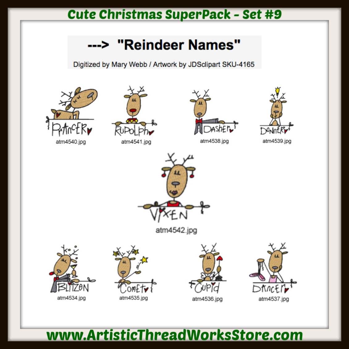 Cute Christmas SuperPack ATWP-10045