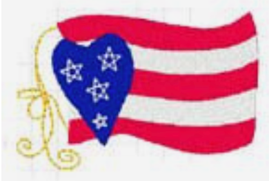 Americana 10973 Machine Embroidery Designs