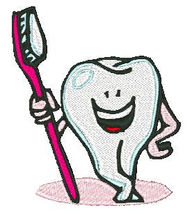 A Trip To The Dentist Machine Embroidery Designs # 10649