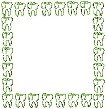 A Trip To The Dentist Machine Embroidery Designs # 10649