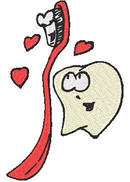A Trip To The Dentist Machine Embroidery Designs # 10649