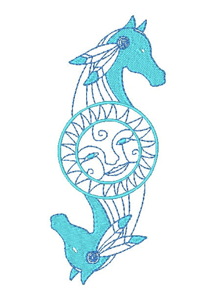 Mystic Horses 11518 Machine Embroidery Designs