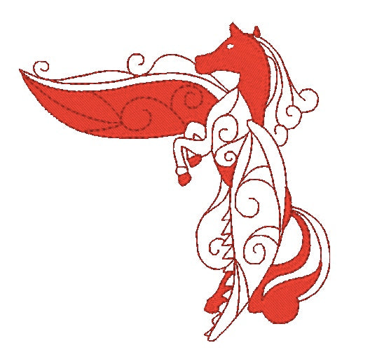 Mystic Horses 11518 Machine Embroidery Designs