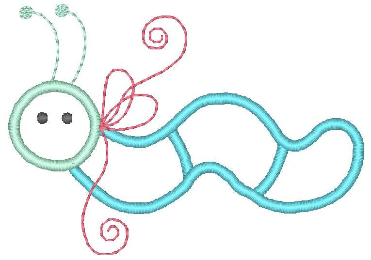 Applique Bugs 11102 Machine Embroidery Designs