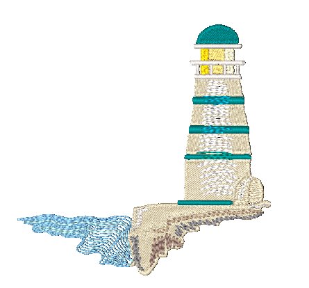Lighthouses 11399 Machine Embroidery Designs