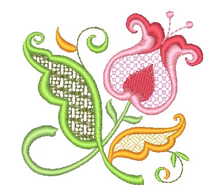 Jacobean Florals 11505 Machine Embroidery Designs