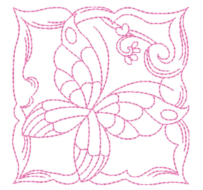 Butterfly Squares ATWS-10095