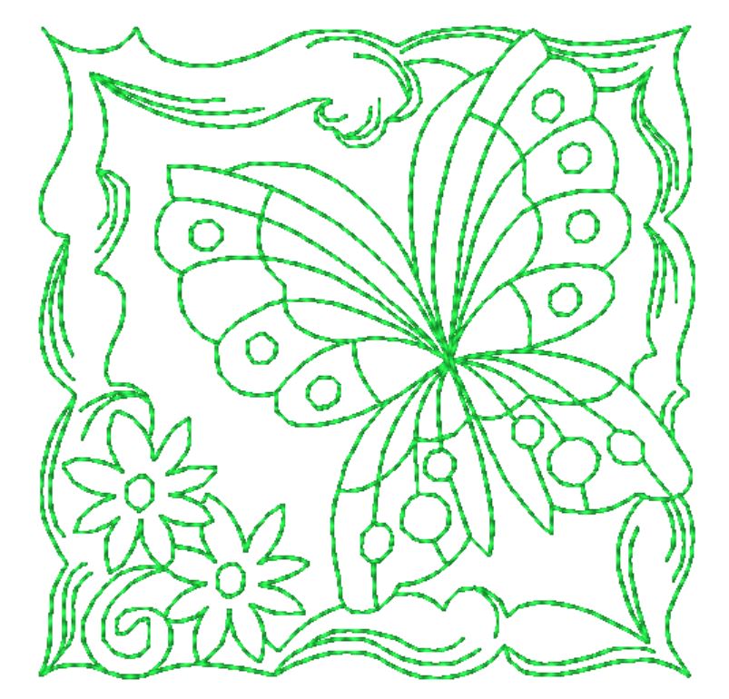 Butterfly Squares ATWS-10095