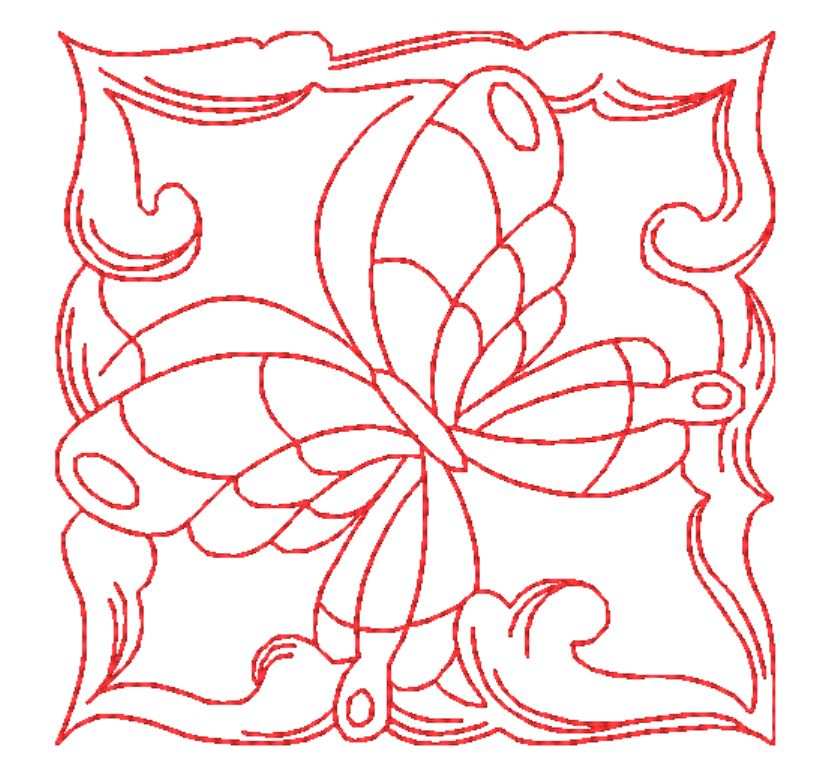 Butterfly Squares ATWS-10095