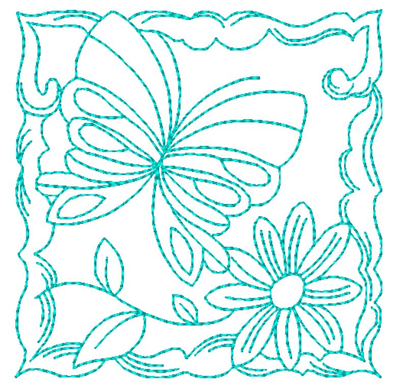 Butterfly Squares ATWS-10095