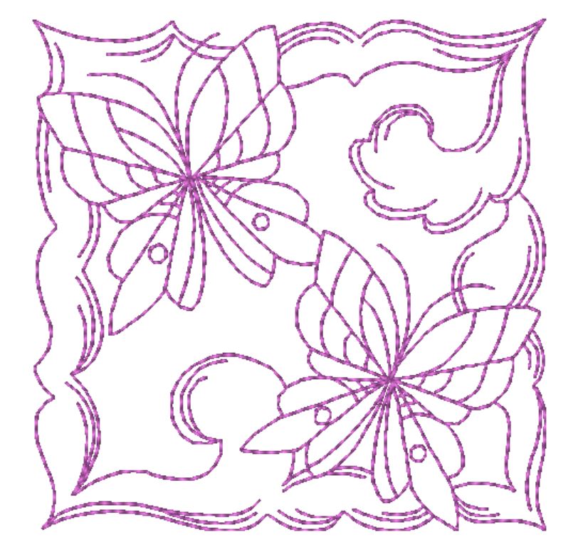 Butterfly Squares ATWS-10095