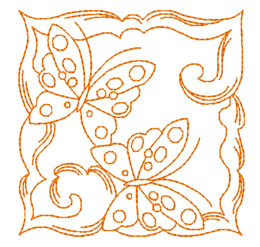 Butterfly Squares ATWS-10095