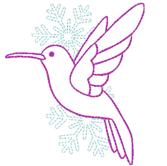 Snowflake Hummingbirds ATWS-10004