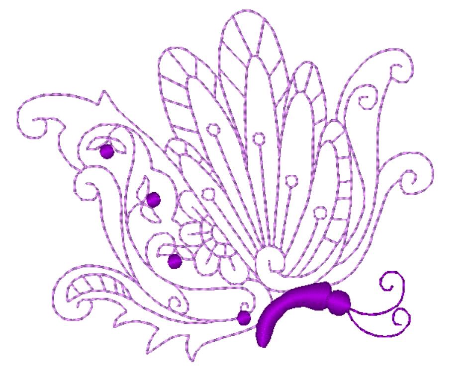 Colorful Butterflies ATWS-10070