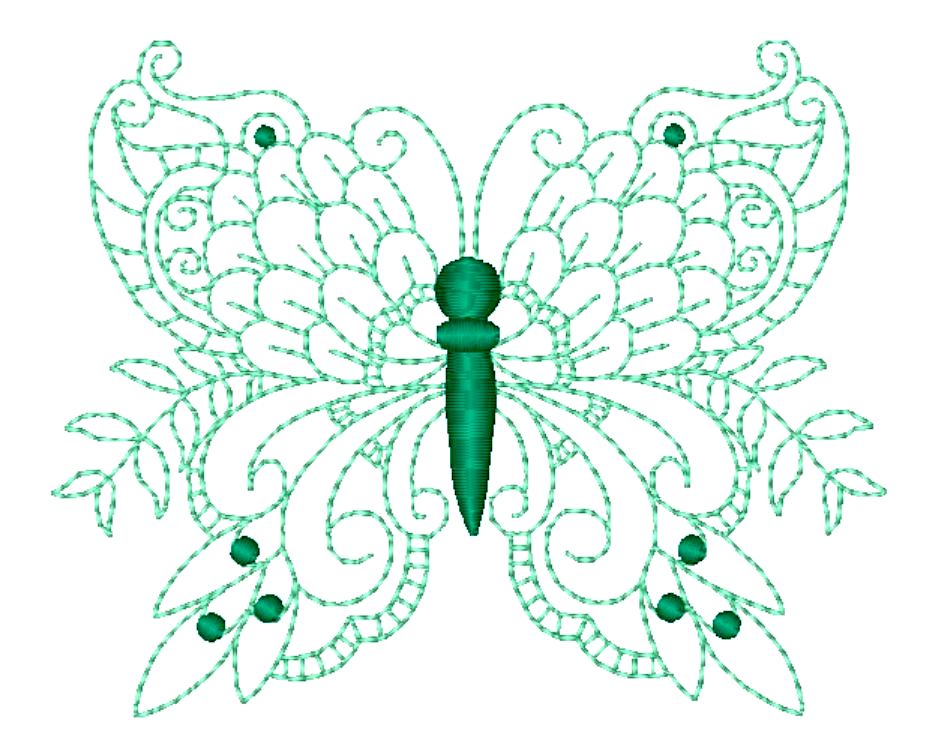 Colorful Butterflies ATWS-10070