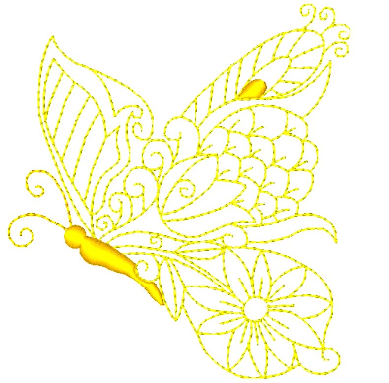 Colorful Butterflies ATWS-10070