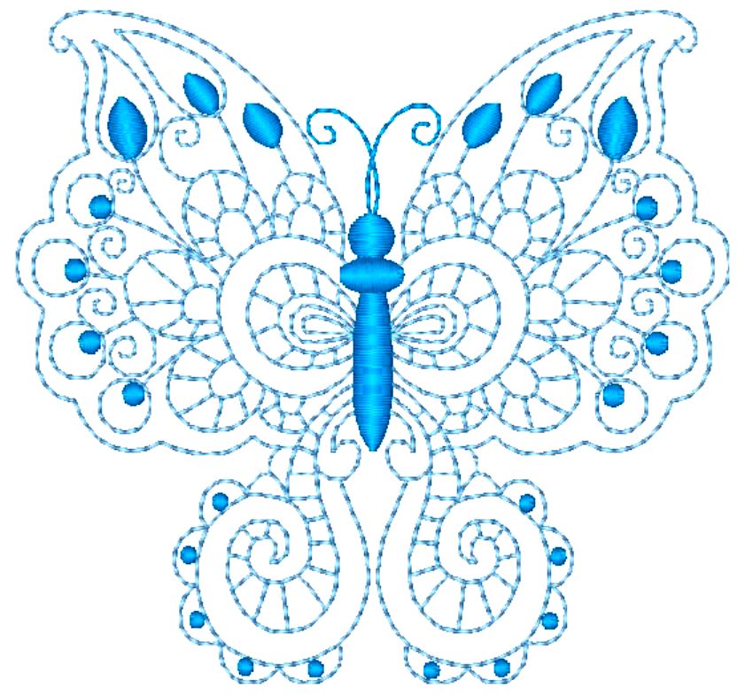 Colorful Butterflies ATWS-10070