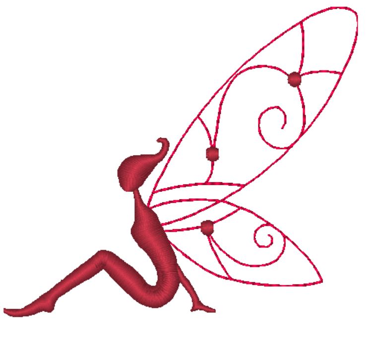 Fairies in The Garden 10645 Machine Embroidery Designs