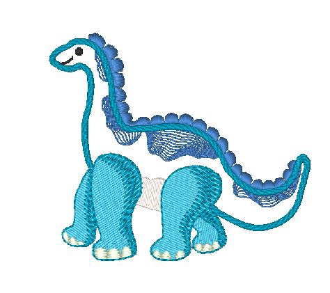 Dinosaur Applique 11107 Machine Embroidery Designs