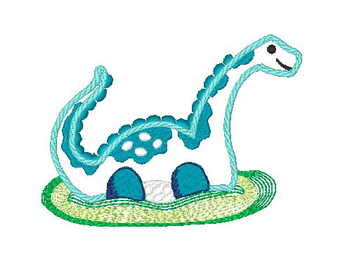 Dinosaur Applique 11107 Machine Embroidery Designs