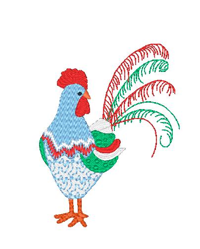 Curly Roosters ATWS-10324