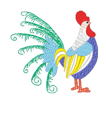 Curly Roosters ATWS-10324